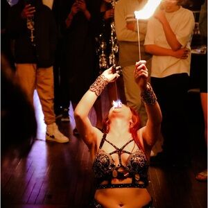 Professional belly dance costume